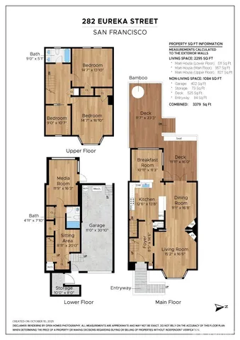 front view of a house with a tree