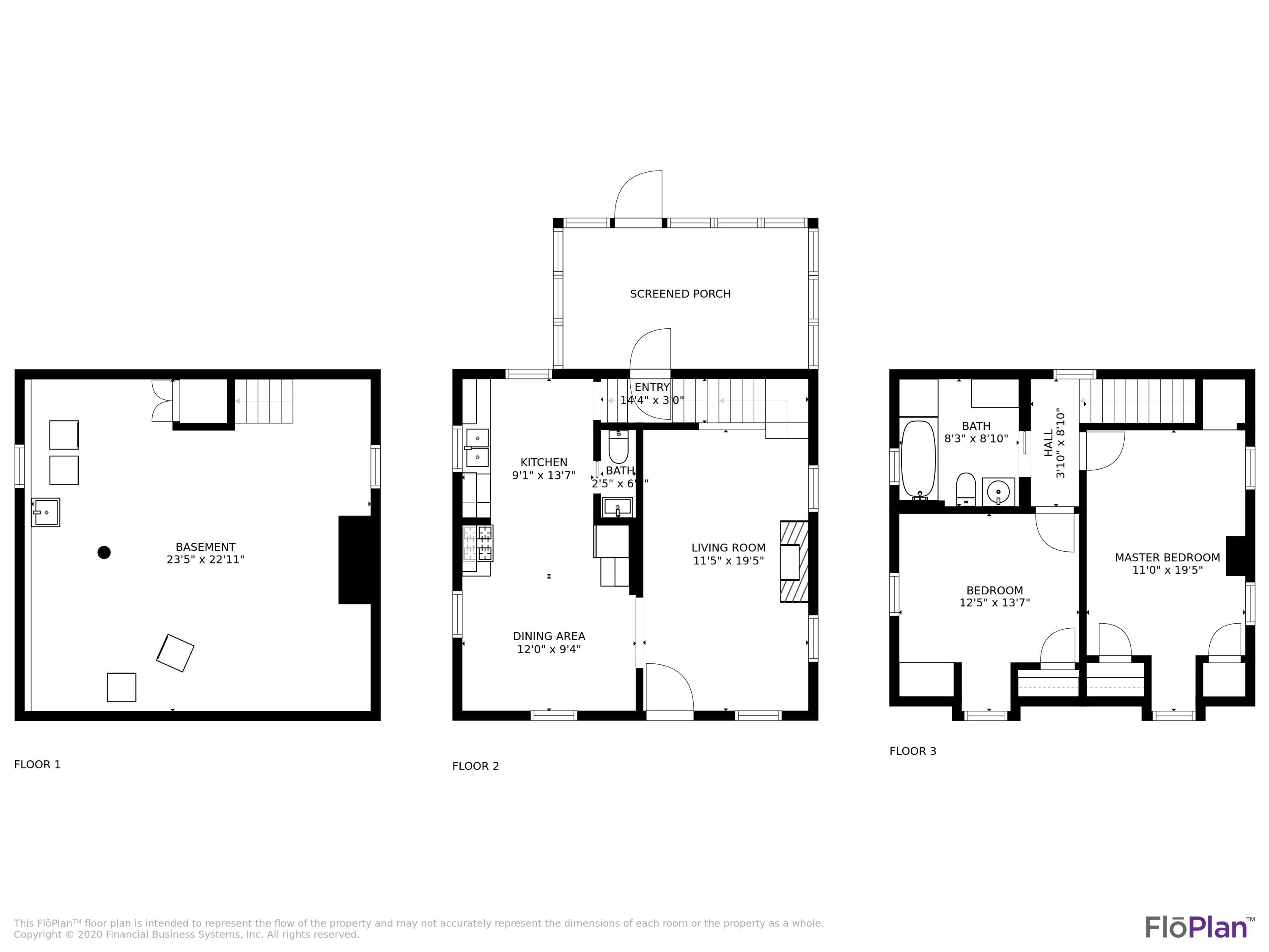 1664 North 3rd Street Kalamazoo, MI 49009 - Photo 25 of 32 1664 N 3rd St plan with dimensions