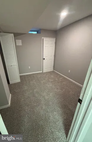 a view of a storage & utility room