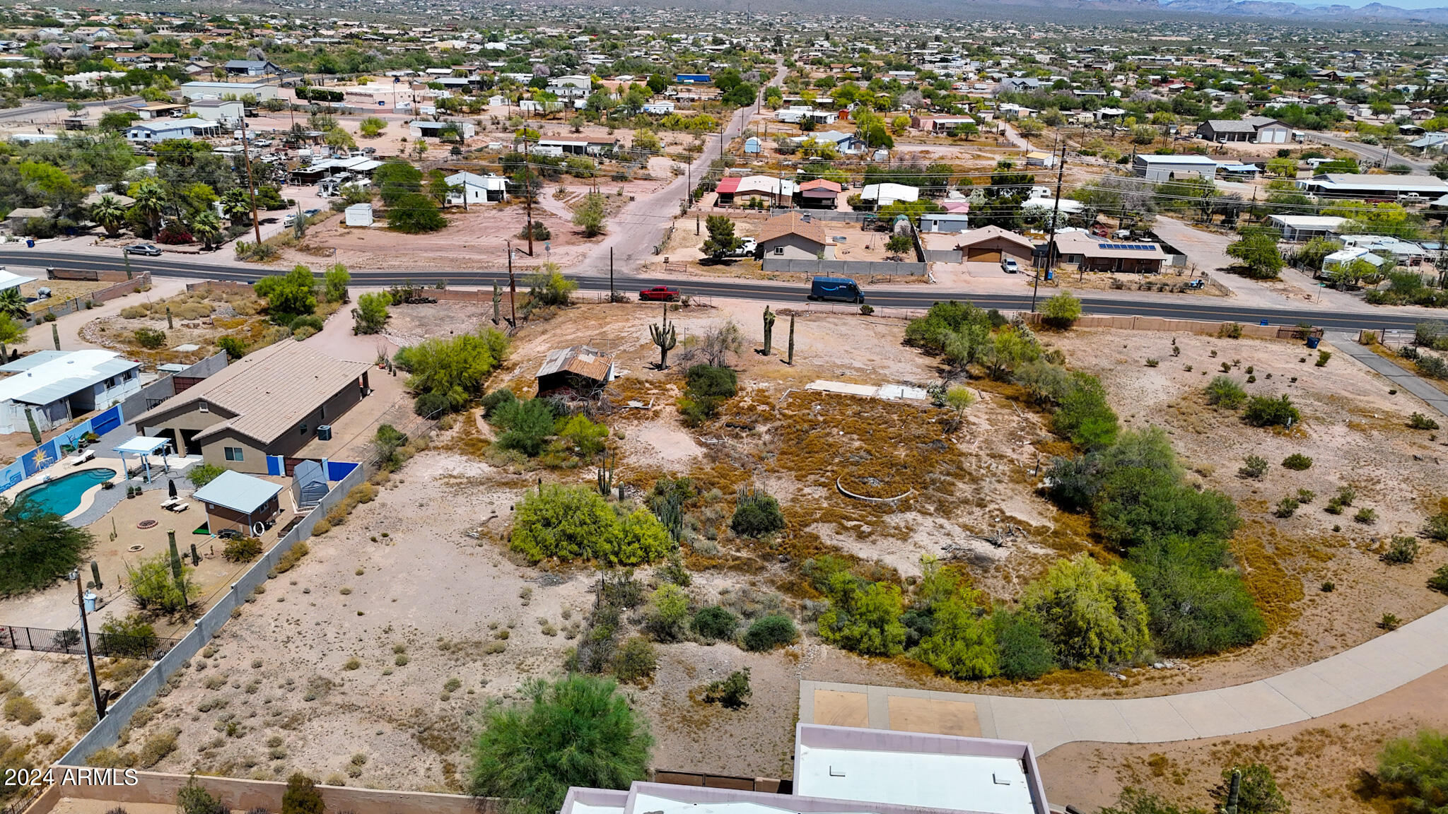 560 North Tomahawk Road Apache Junction, AZ 85119 - Photo 16 of 22 an aerial view of a city