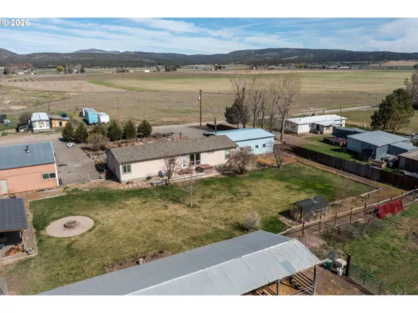 a view of a lake with outdoor space