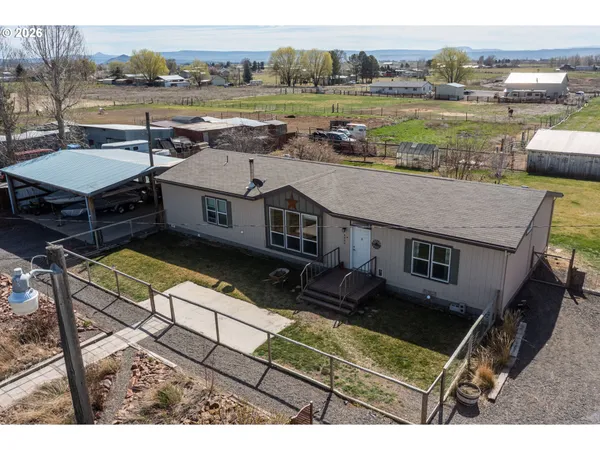 a view of a lake with a big yard