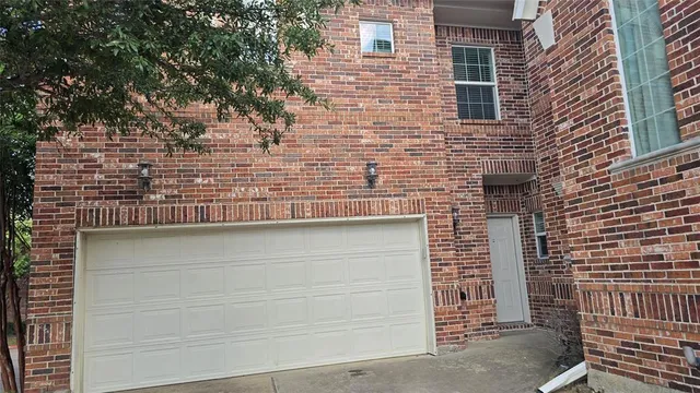 a view of front door of house
