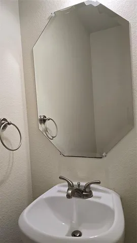 a bathroom with a sink
