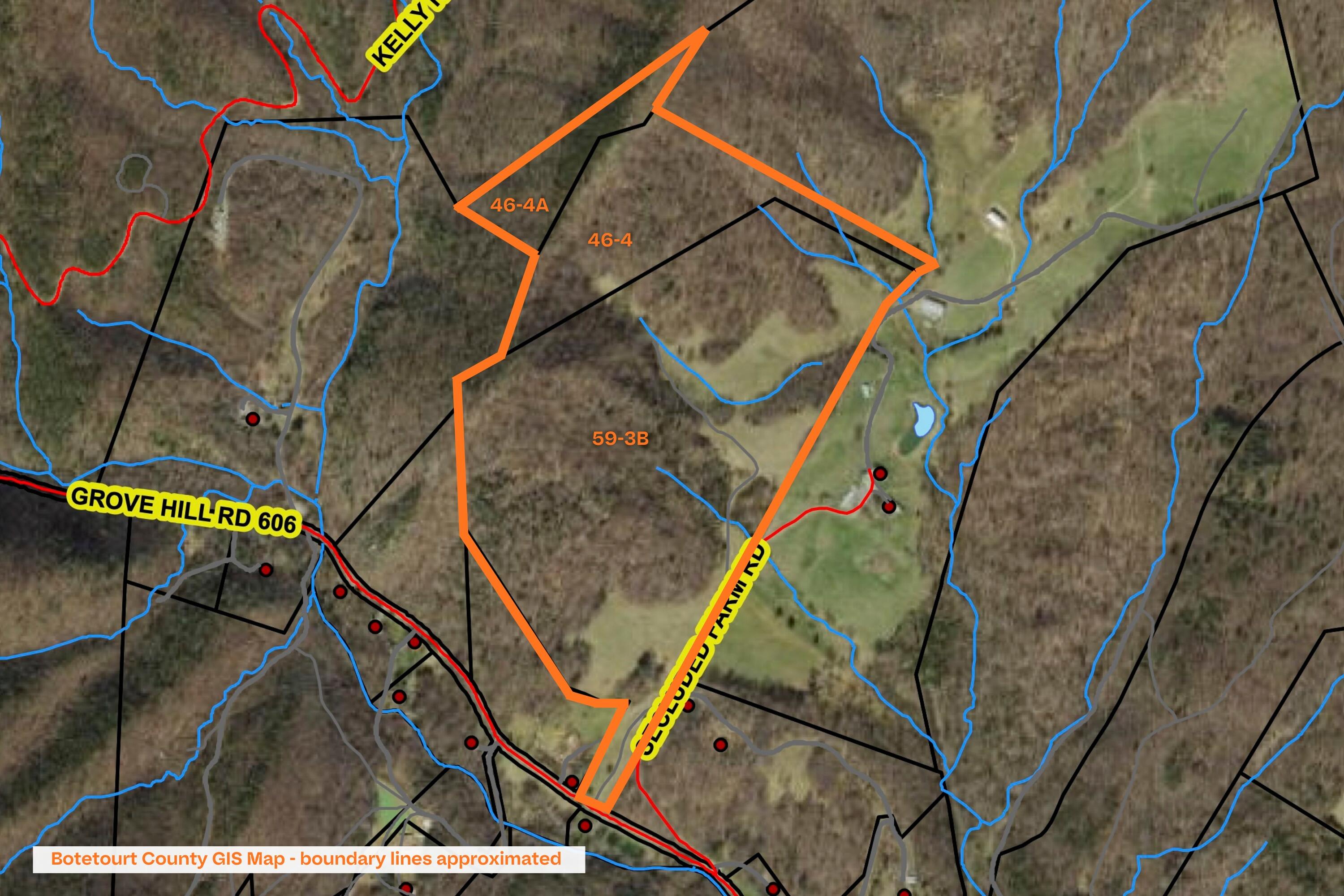 0 Grove Hill Road Fincastle, VA 24090 - Photo 75 of 76 Botetourt County GIS Map 1