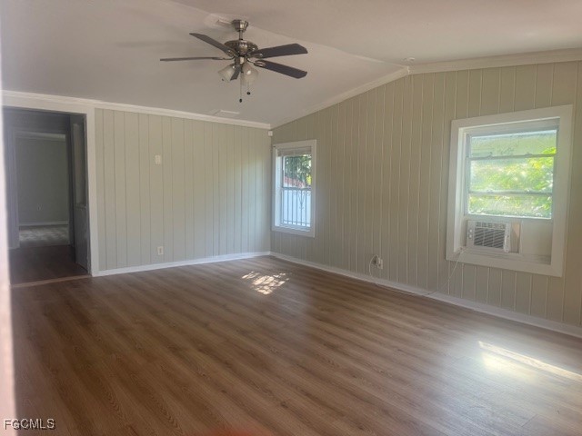 3207 Broadway Fort Myers, FL 33901 - Photo 15 of 25 a view of an empty room with a window and wooden floor