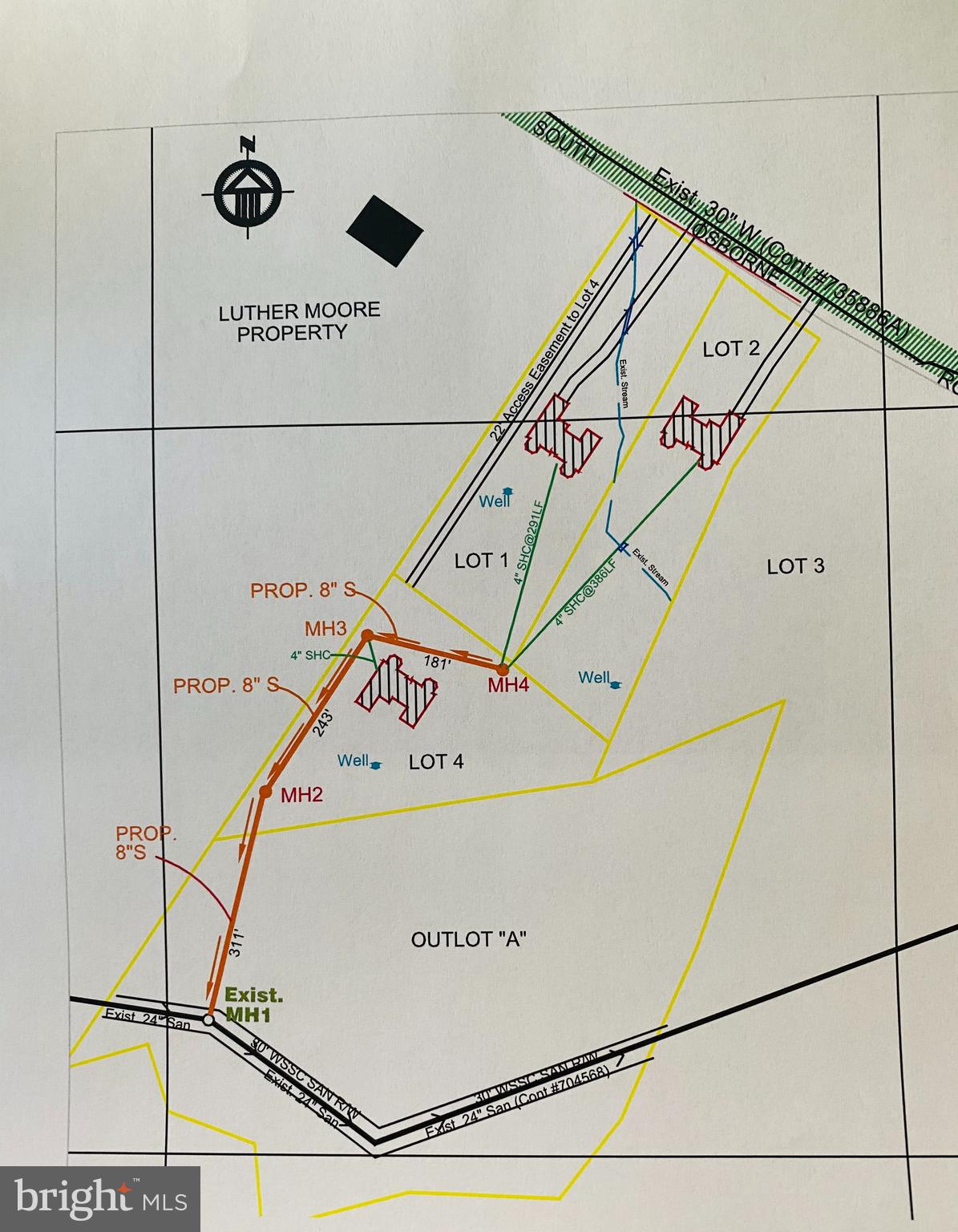 7507 South Osborne Road Upper Marlboro, MD 20772 - Photo 3 of 3 a close up of a street sign