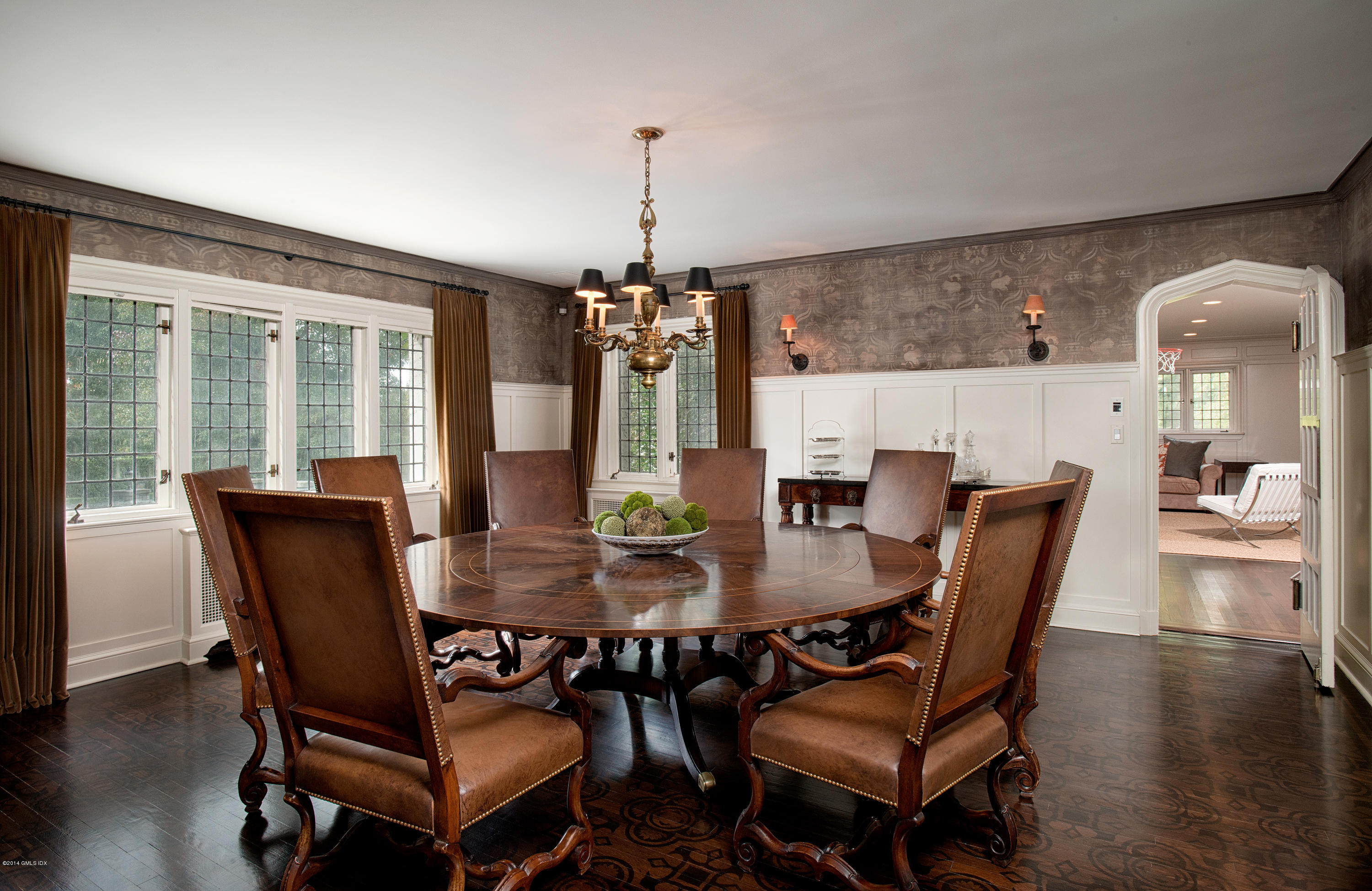 11 Flagler Drive Greenwich, CT 06830 - Photo 8 of 19 a dining room with furniture and window