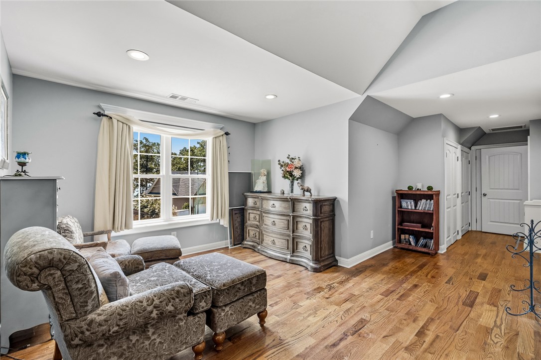 206 James Hare Road Anderson, SC 29626 - Photo 22 of 50 A well-lit upper-level retreat with abundant natural light, gleaming hardwood floors, and a charming window seat.