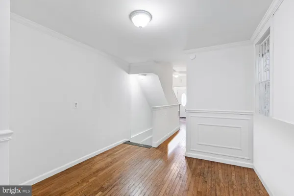 wooden floor in an empty room