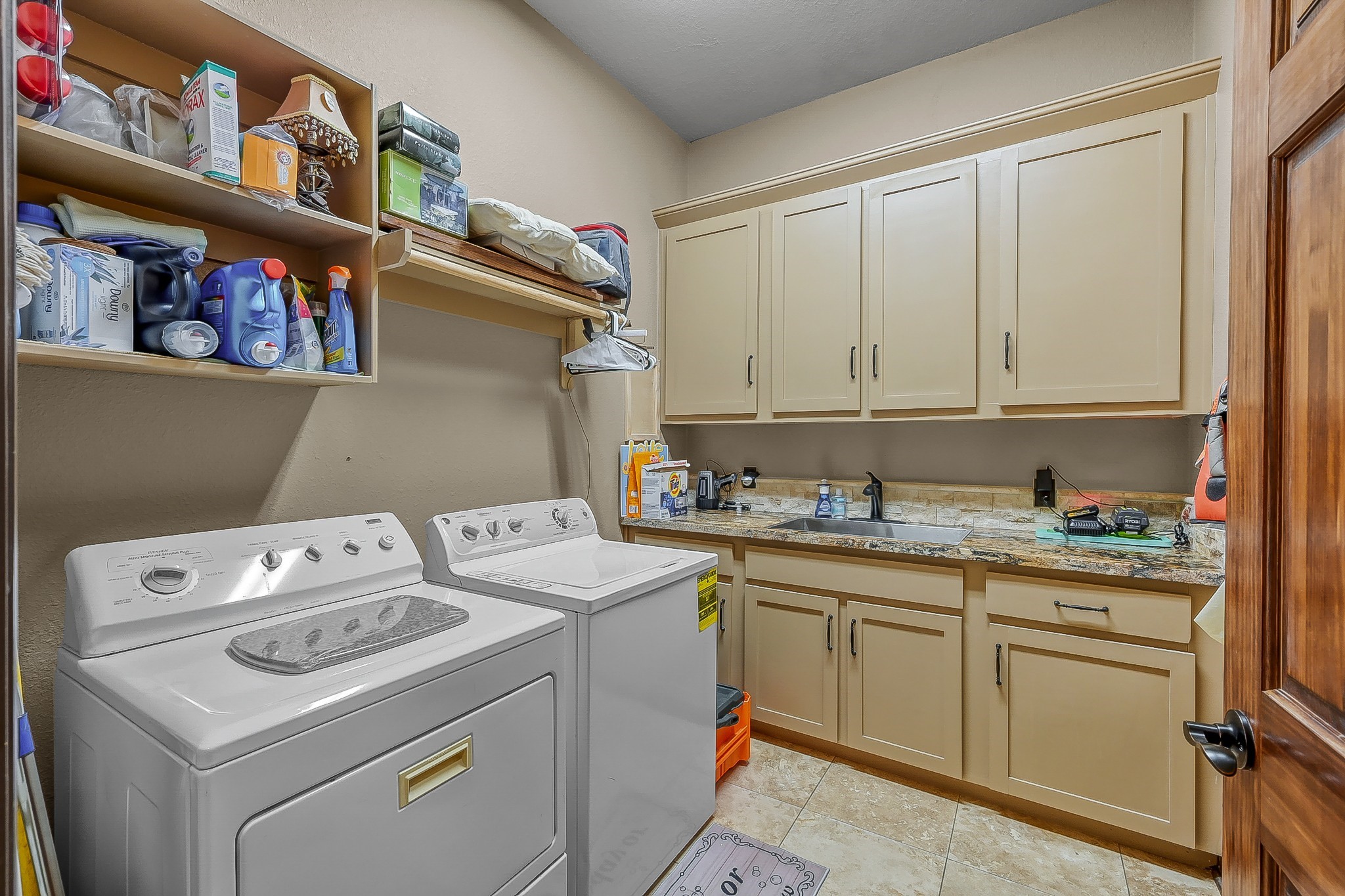 1183 Jones Road New Waverly, TX 77358 - Photo 32 of 40 a utility room with dryer and washer