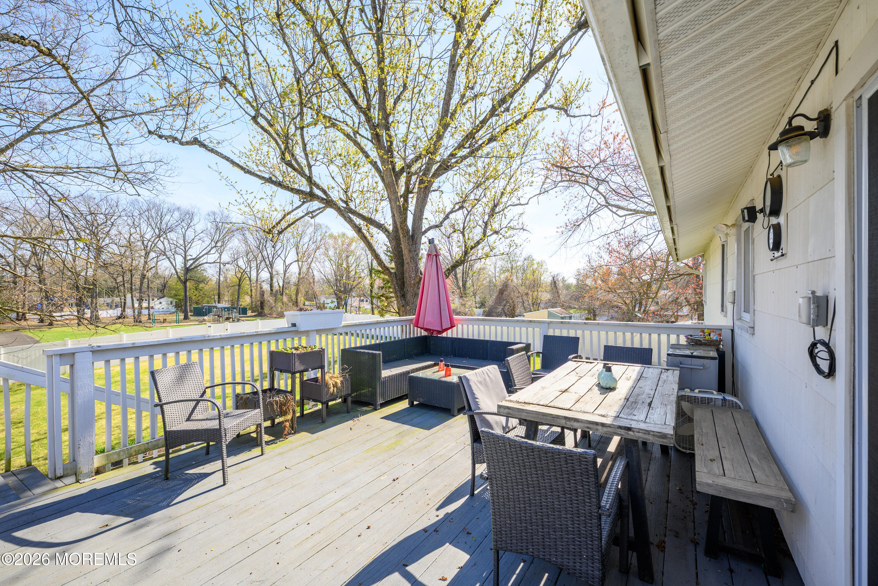 8 Holiday Road Manalapan, NJ 07726 - Photo 26 of 33 8_Holiday_Rd. Deck from sideview