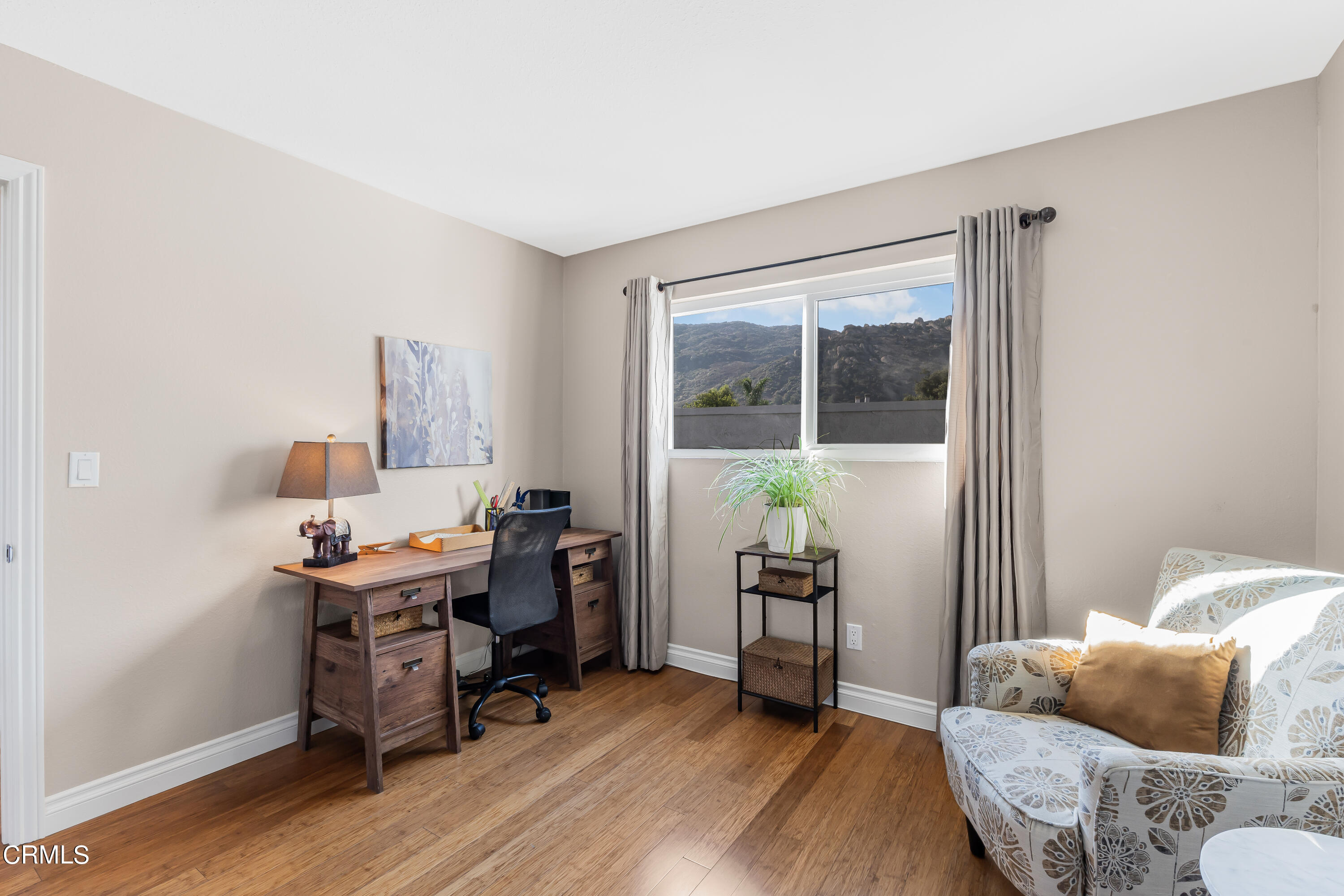 6392 Katherine Road, Unit B Simi Valley, CA 93063 - Photo 15 of 26 a view of a workspace with furniture and a window