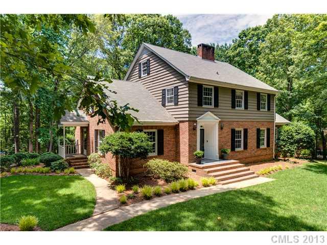 2717 High Ridge Road Charlotte, NC 28270 - Photo 1 of 16 a front view of a house with garden