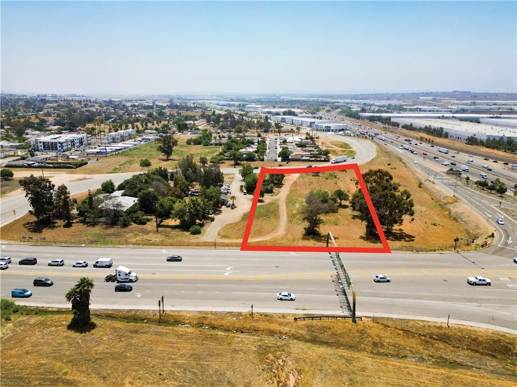 0 Old Frontage Moreno Valley Riverside, CA 92508 - Photo 4 of 6 an aerial view of a city