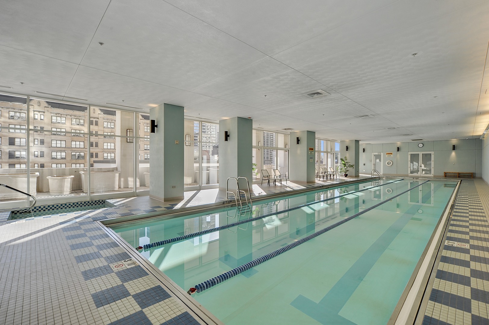 55 East Erie Street, Unit 1903 Chicago, IL 60611 - Photo 37 of 39 a view of a living room and window
