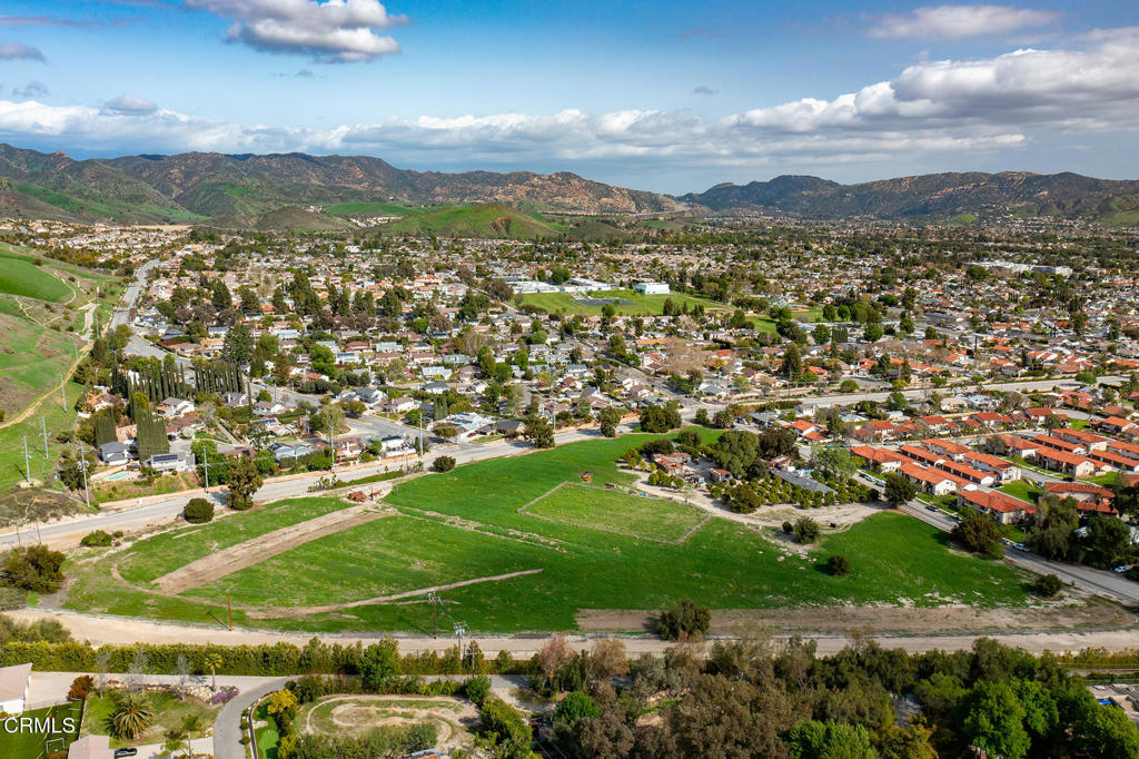 3941 Walnut Avenue Simi Valley, CA 93063 - Photo 5 of 26 an aerial view of residential houses with outdoor space and trees