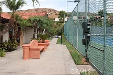 a view of a tennis court