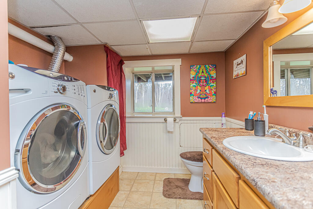 216 Temple Road Weld, ME 04285 - Photo 45 of 60 Full Bath/Laundry in Basement