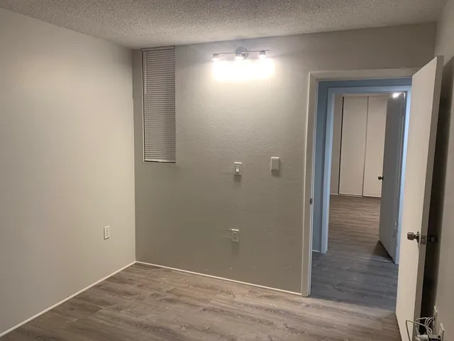 wooden floor in an empty room