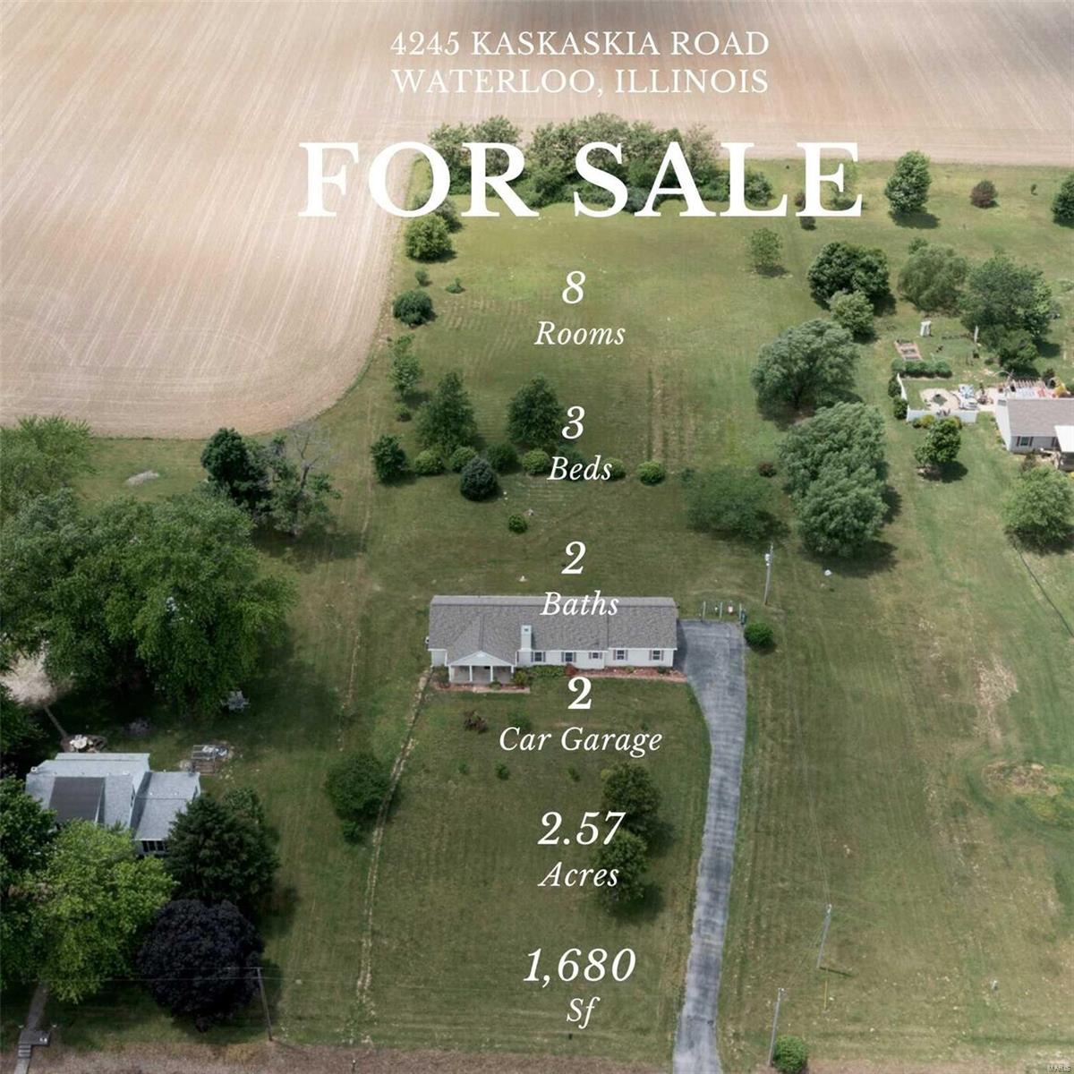 4245 Kaskaskia Road Waterloo, IL 62298 - Photo 1 of 33