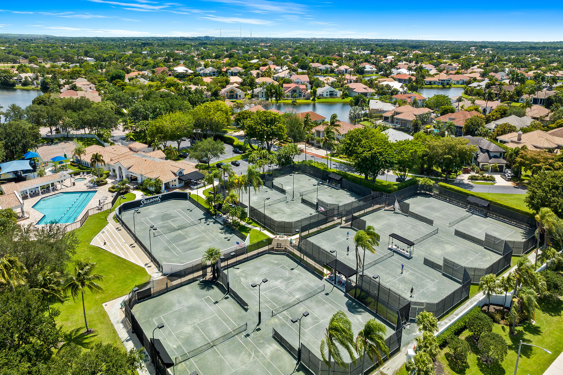 6302 Northwest 30th Avenue Boca Raton, FL 33496 - Photo 35 of 36 Community tennis courts