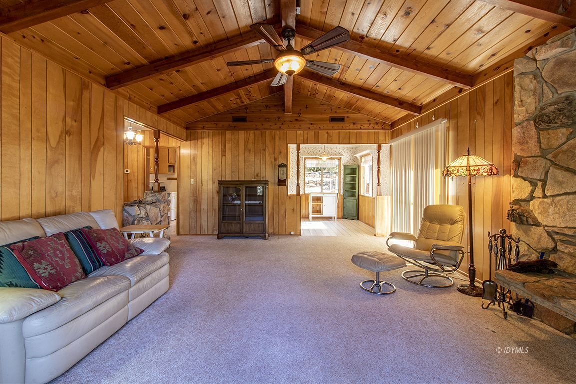 25230 Glen Road Idyllwild, CA 92549 - Photo 8 of 57 a view of a livingroom with furniture and a couch