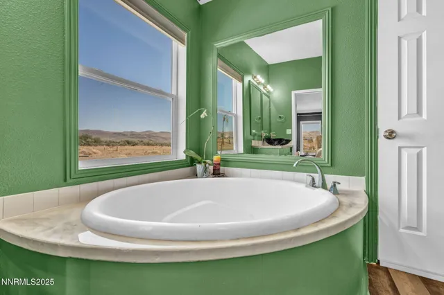 a view of beach and ocean