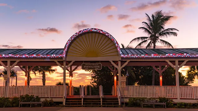 a view of a entrance gate of building