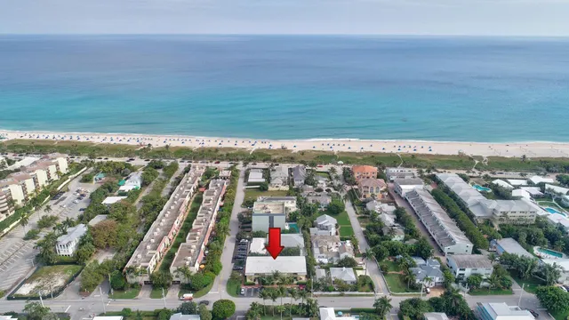 a view of city and ocean