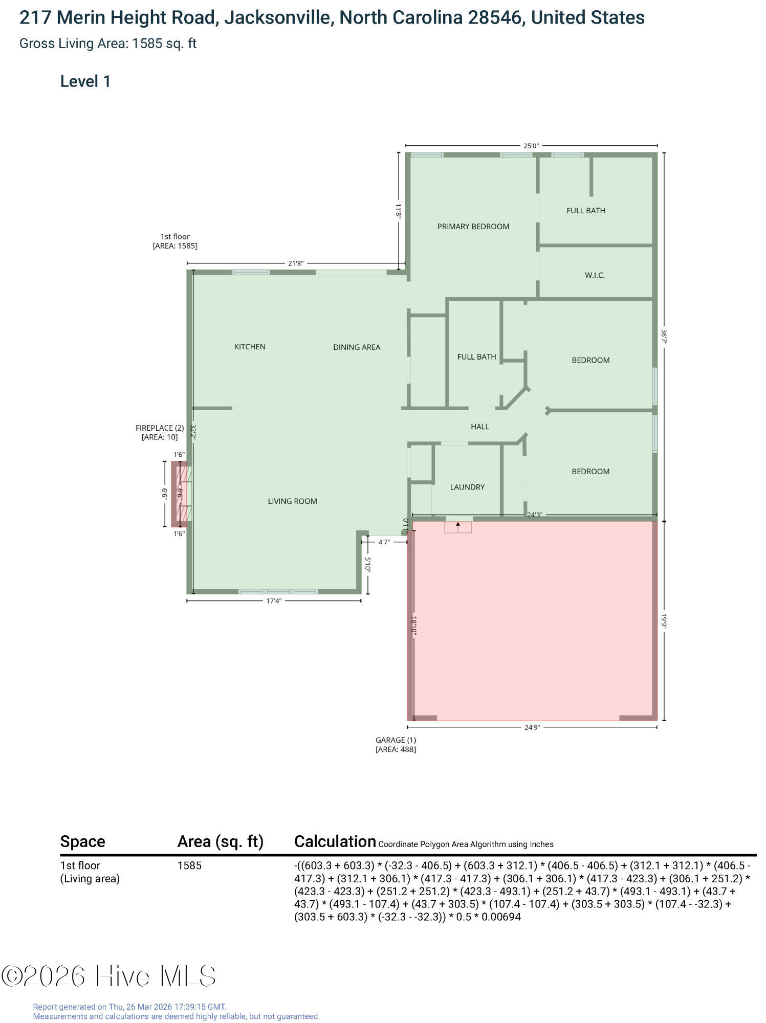 217 Merin Height Road Jacksonville, NC 28546 - Photo 32 of 34 gla_report_217_merin_height_road_jackson