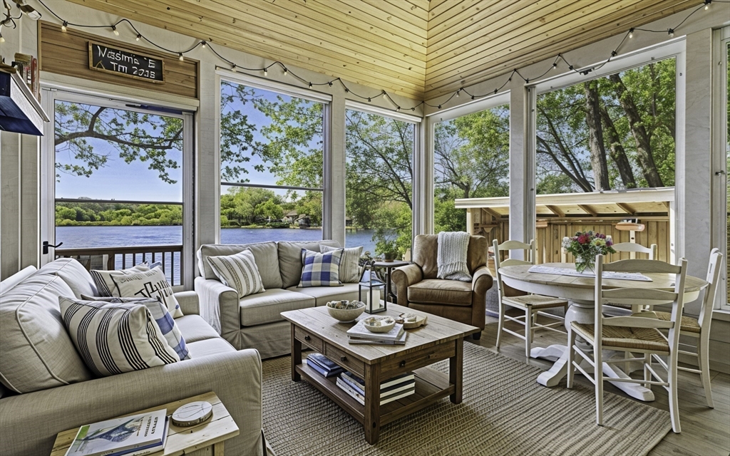 28 Downey Street Hopkinton, MA 01748 - Photo 12 of 39 a living room with furniture and a large window