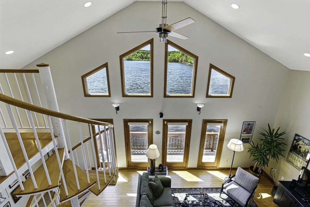 28 Downey Street Hopkinton, MA 01748 - Photo 25 of 39 a living room with furniture and a large window