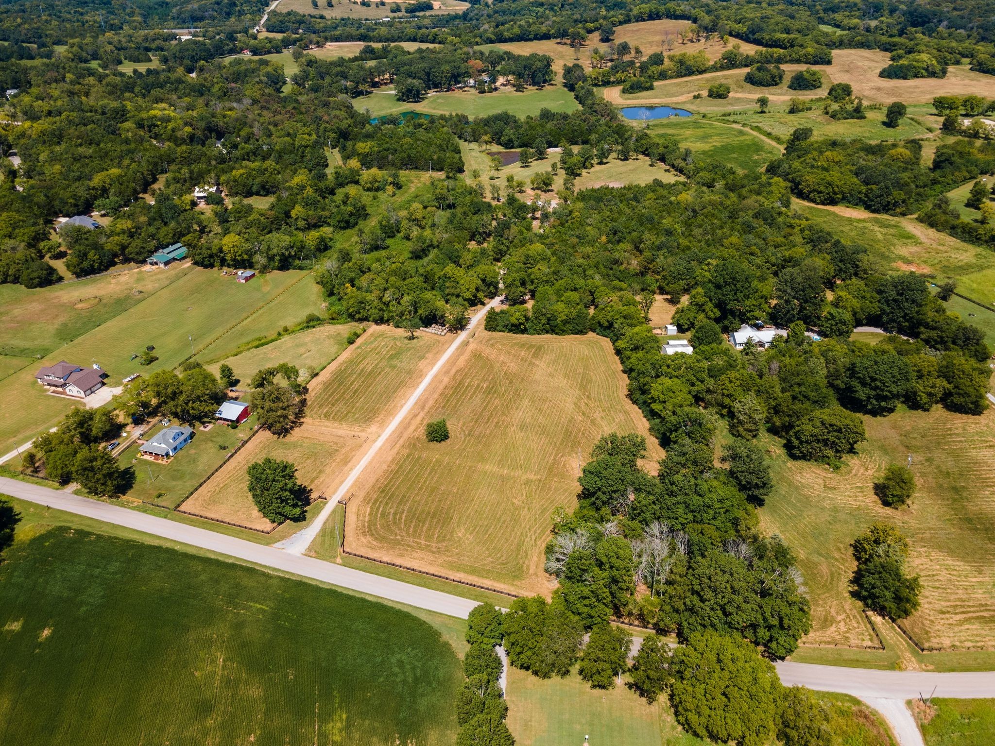 8362 Patterson Road College Grove, TN 37046 - Photo 5 of 27 an aerial view of residential houses with outdoor space
