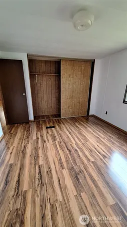 a view of wooden floor