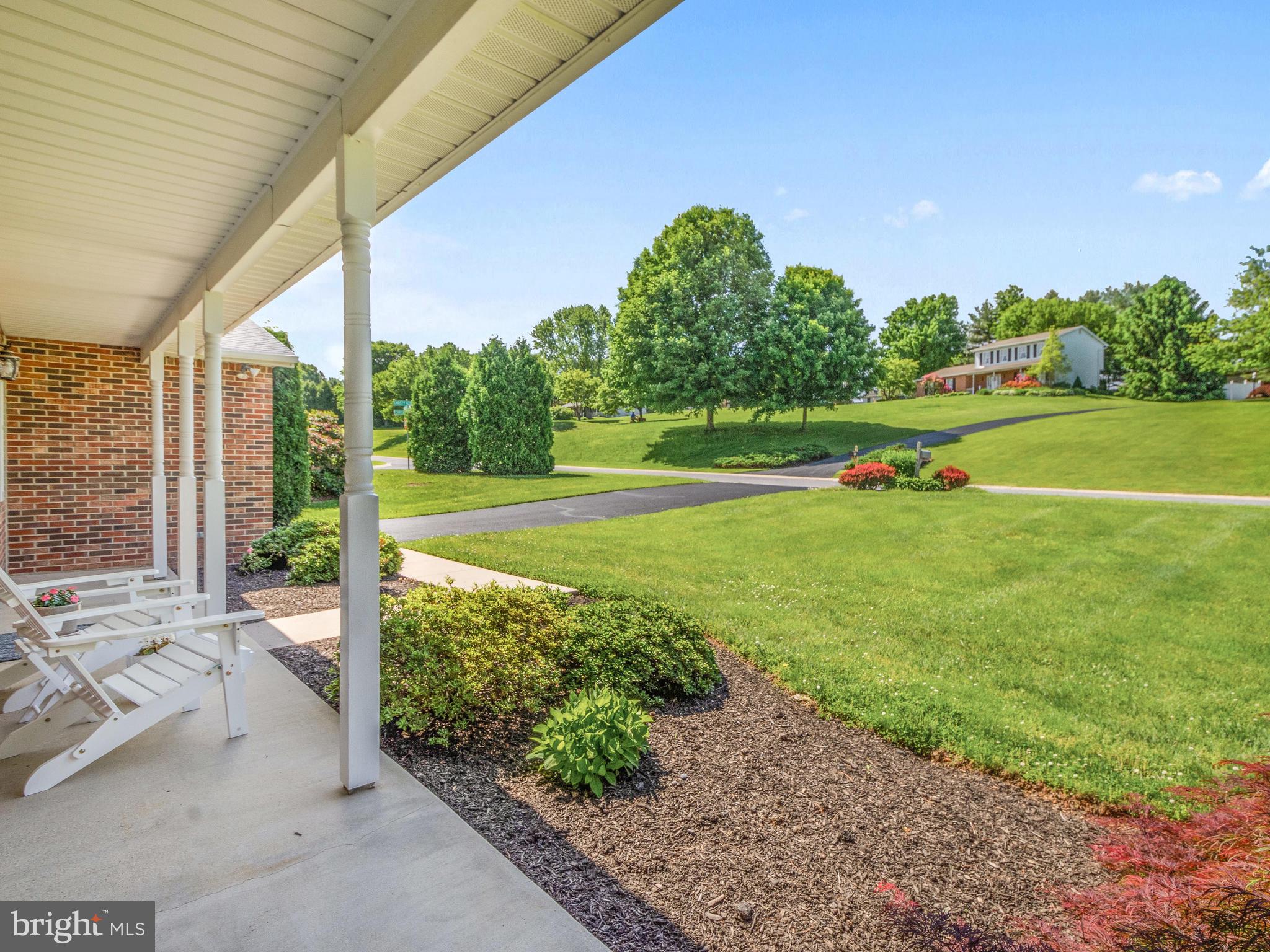 6627 Wind Ridge Road Mount Airy, MD 21771 - Photo 3 of 33 Enjoy monring coffee on this peaceful Front Porch