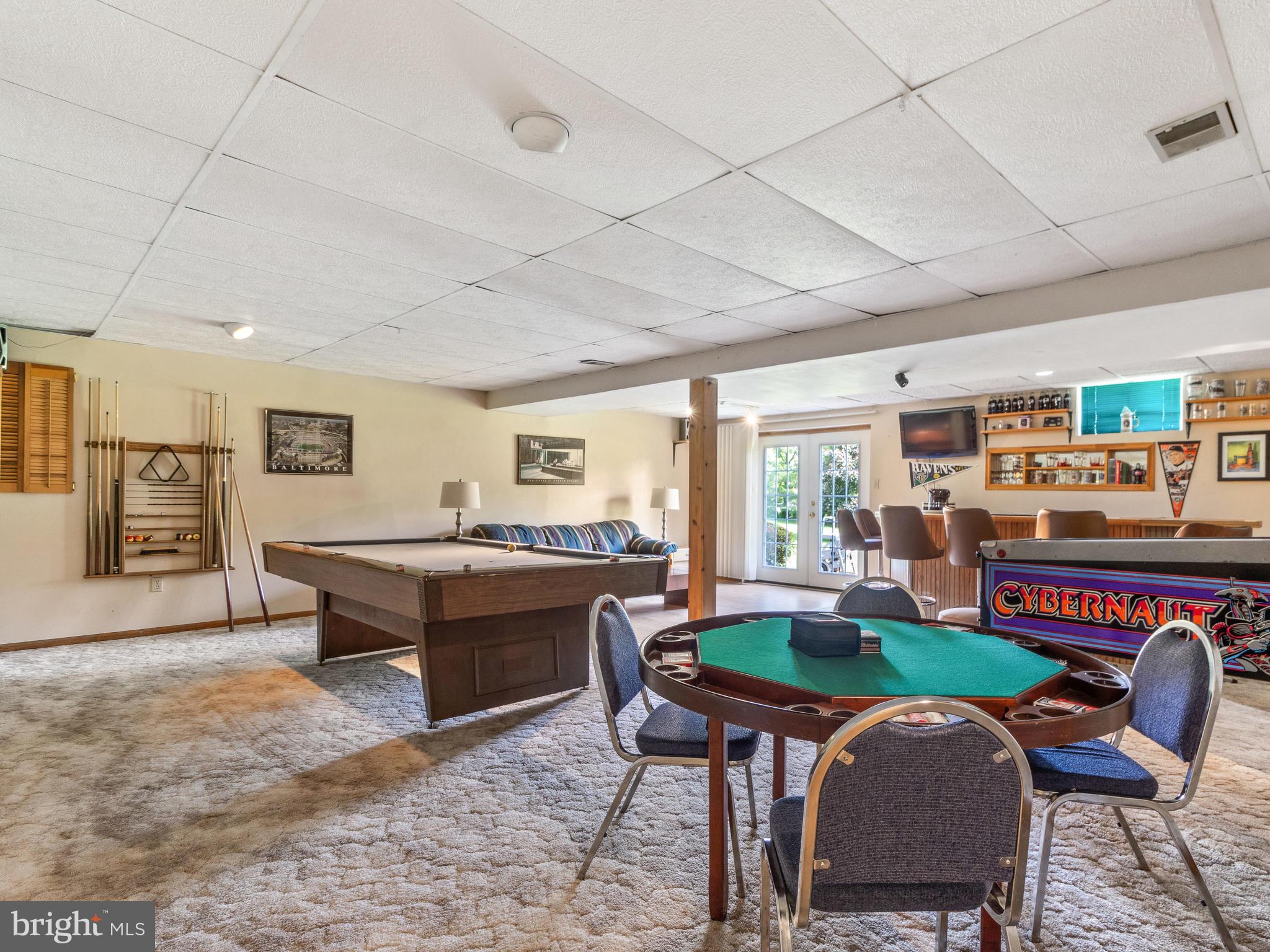 6627 Wind Ridge Road Mount Airy, MD 21771 - Photo 26 of 33 This Rec Room is an Entertainer's