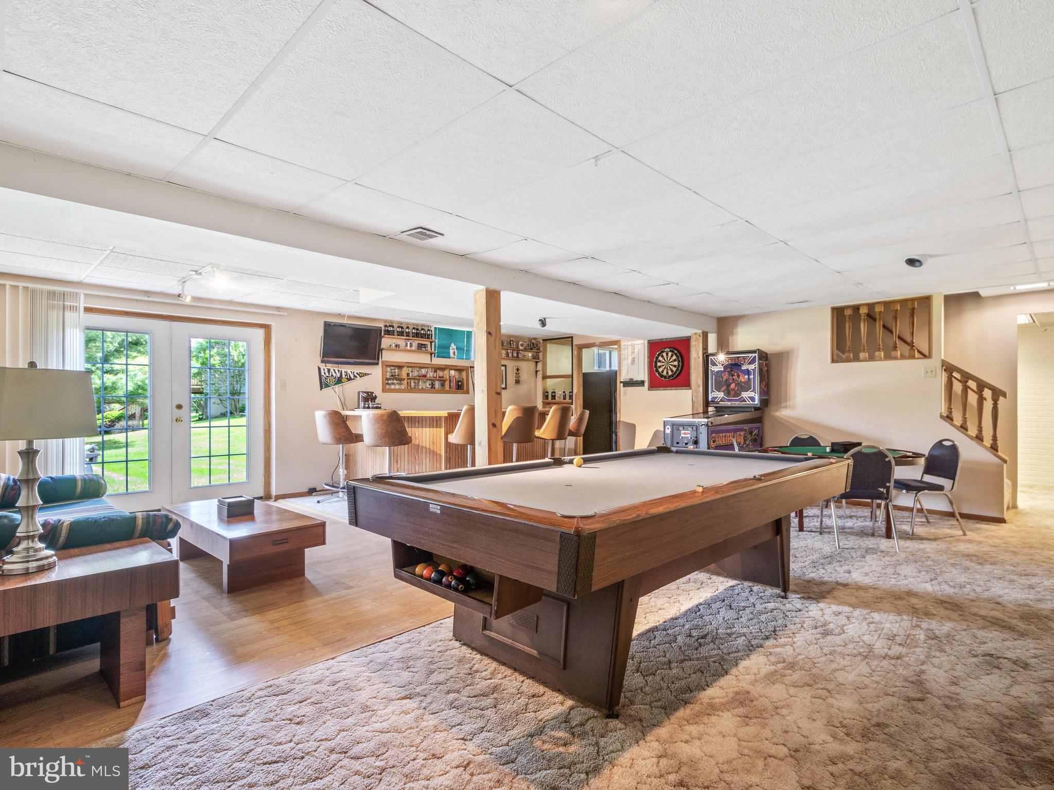 6627 Wind Ridge Road Mount Airy, MD 21771 - Photo 27 of 33 Play Pool or watch your fav sports game or movie!