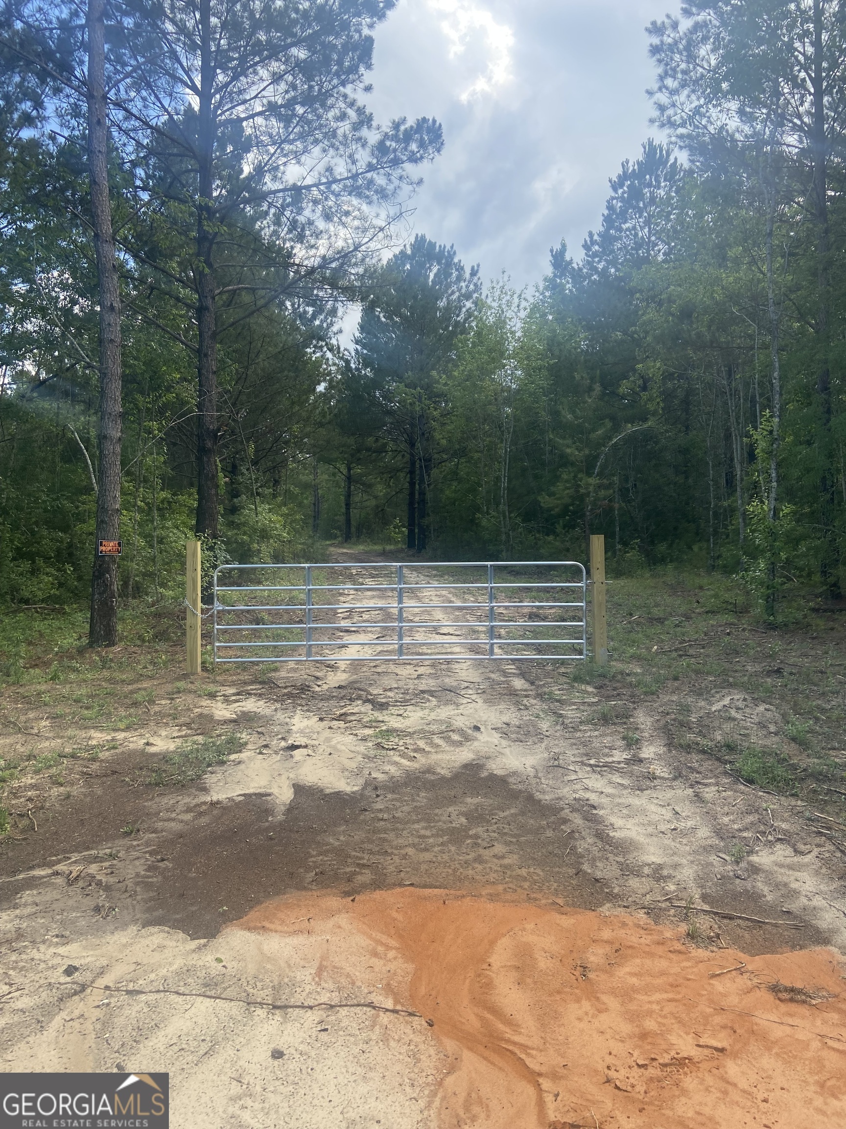 a backyard of a house