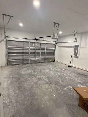 a view of a room with an empty space