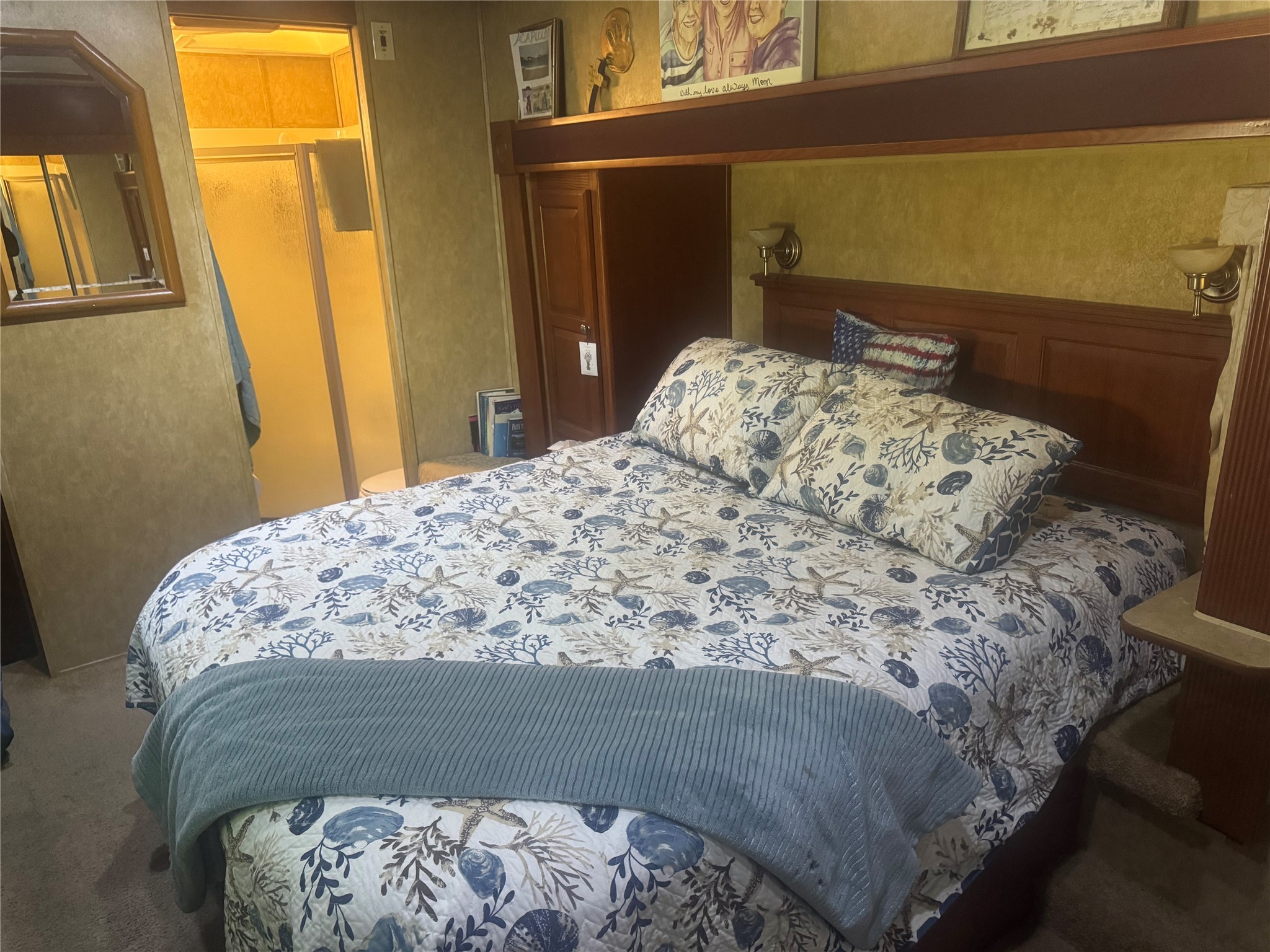 1561 County Road 299 Sargent, TX 77414 - Photo 18 of 26 a bedroom with a bed and a window