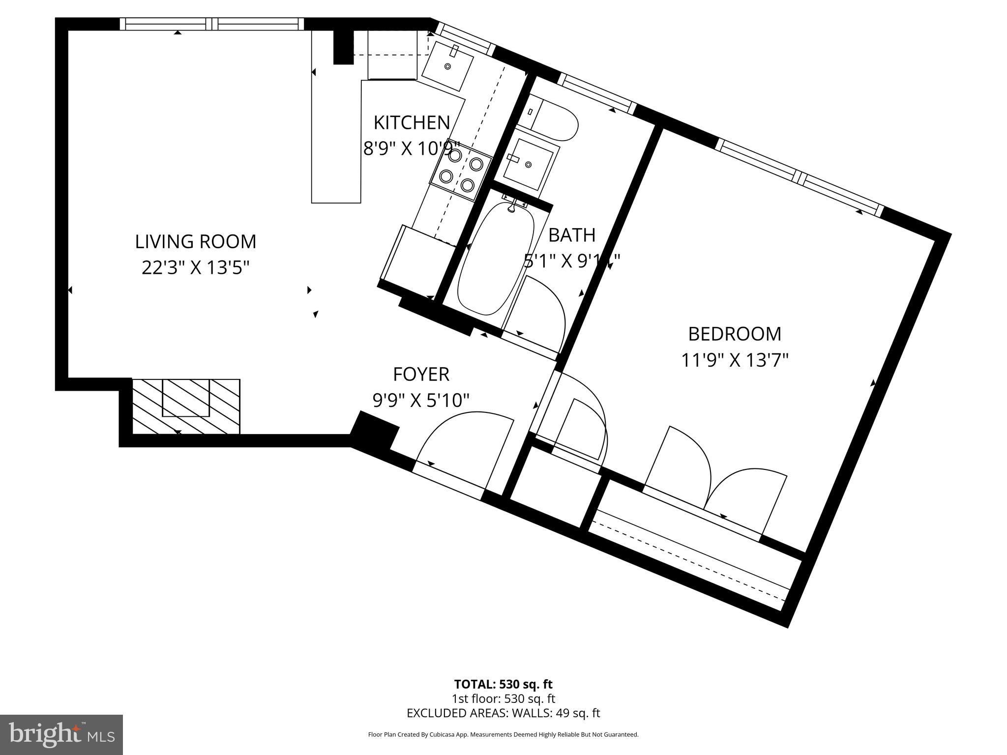 18 9th Street Northeast, Unit 307 Washington, DC 20002 - Photo 28 of 31 Floor plan