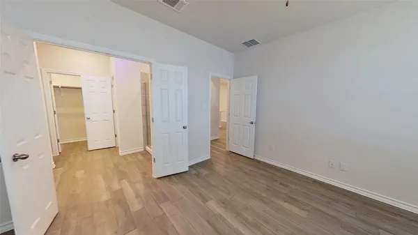wooden floor in an empty room