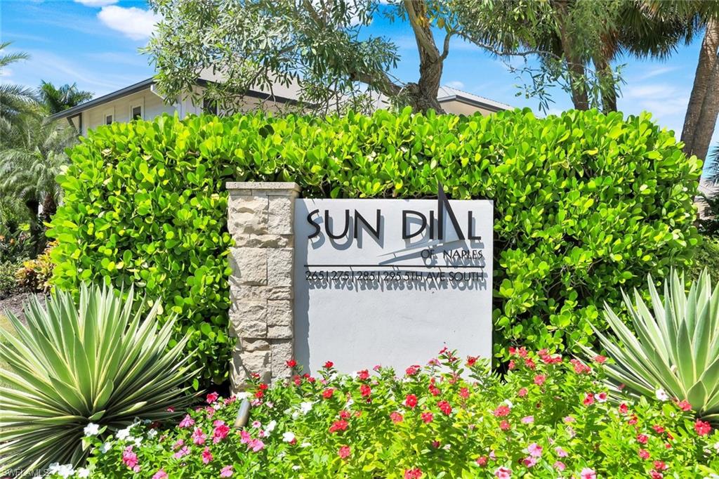 295 5th Avenue South Naples, FL 34102 - Photo 24 of 29 a view of a garden with plants