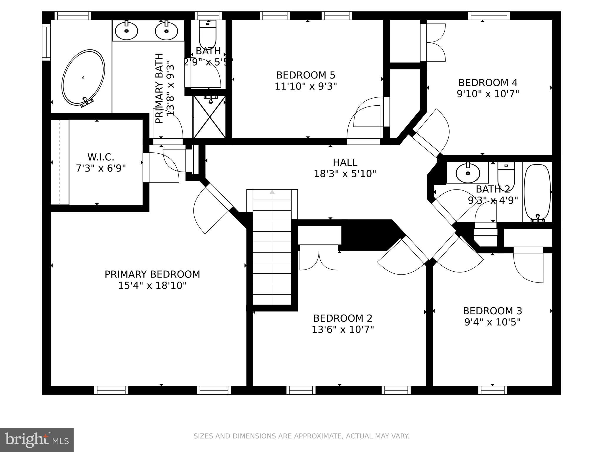 6482 Empty Song Road Columbia, MD 21044 - Photo 39 of 41 Floor Plan: Upper Level