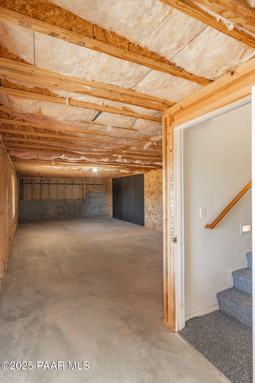 11595 Riata Way Dewey, AZ 86327 - Photo 31 of 44 Basement Storage/Workshop