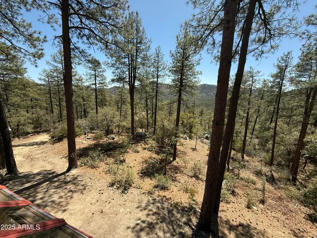a bathroom with a toilet and a mirror