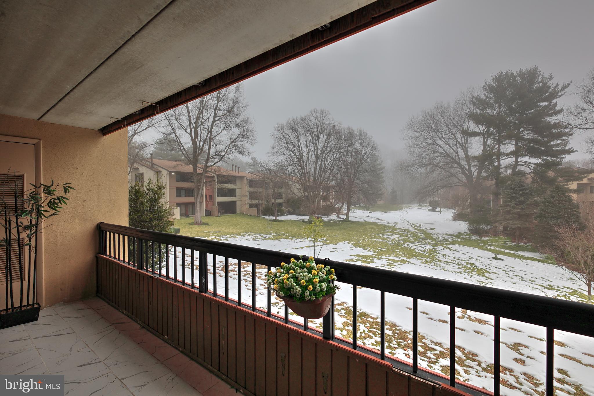 5633 Harpers Farm Road, Unit D Columbia, MD 21044 - Photo 20 of 21 Balcony
