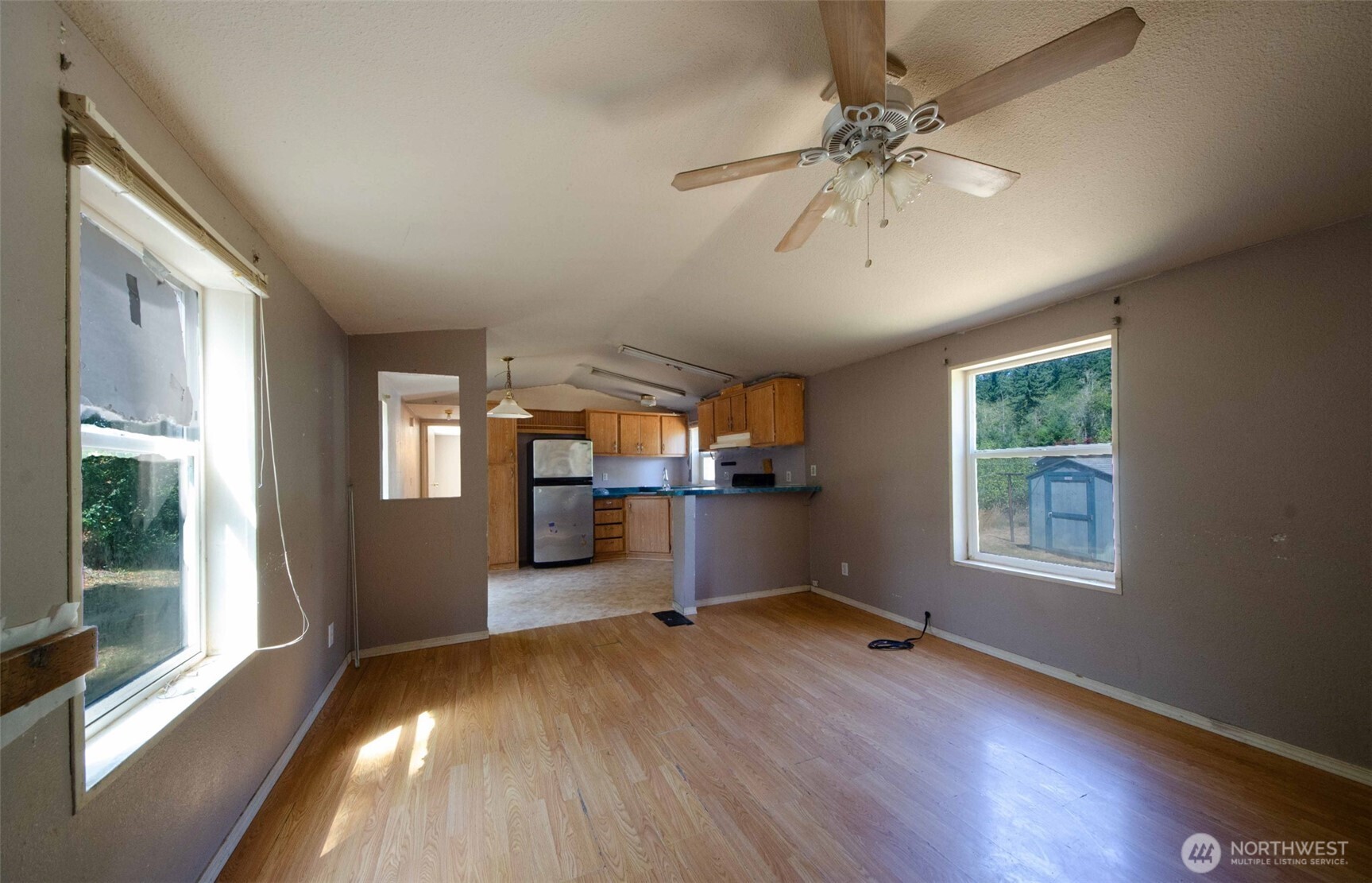 1487 Centralia Alpha Road Chehalis, WA 98532 - Photo 20 of 36 a view of a room with window and hardwood floor