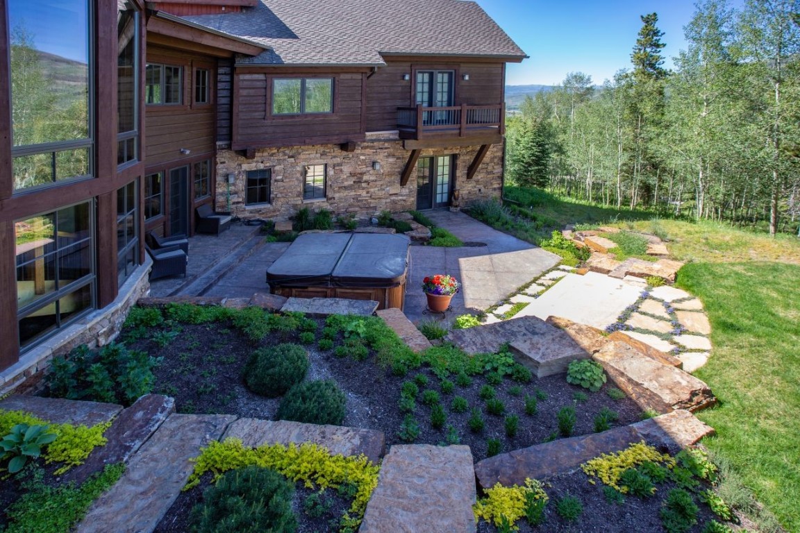 1680 Golden Eagle Road Silverthorne, CO 80498 - Photo 29 of 40 a view of yard with patio